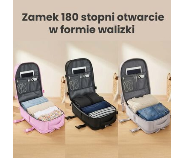 ExtraLink Black Forest by KM01 Czarny podręczny kabinowy podróżny - 1570047 - zdjęcie 2